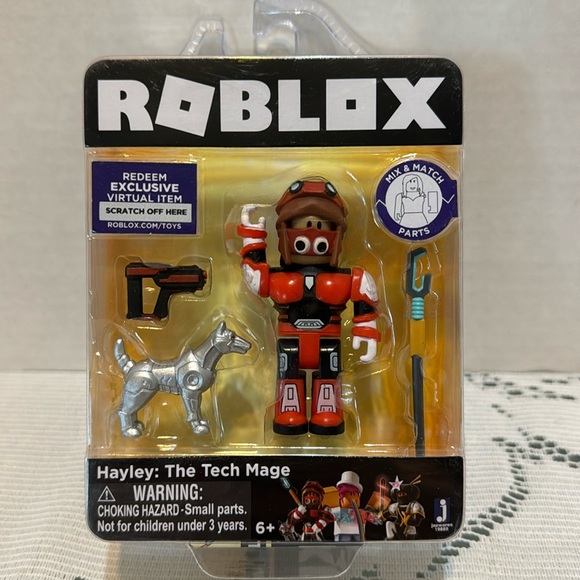 Roblox Hayley The Tech Mage Figure Toy With Code - Picture 1 of 2